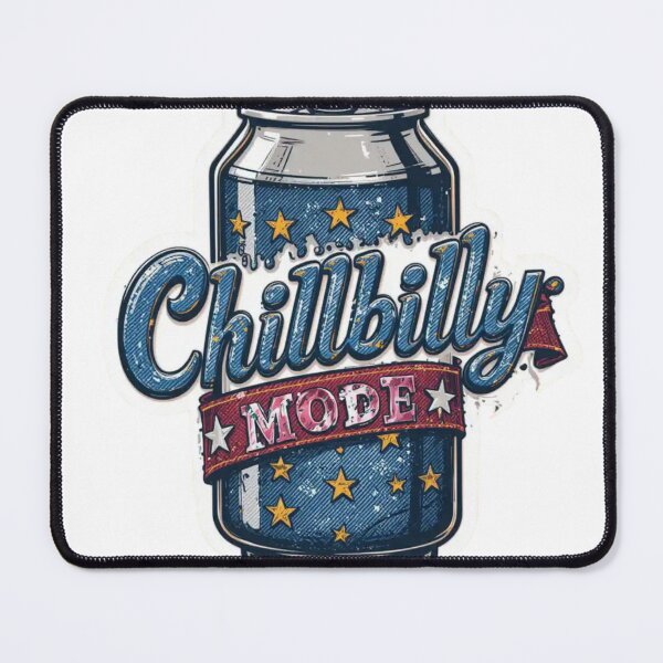 Item preview, Chillbilly Mode Vibes Reloaded-Viral Drop 2025 designed and sold by Imaginarium of Chaos falcon88 .