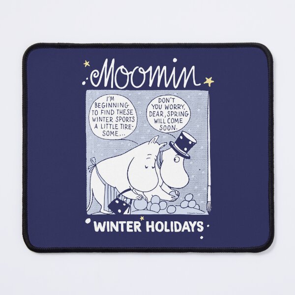 Item preview, Moomin Moominpappa & Moominmamma Winter Holidays Comic designed and sold by MoominStore.