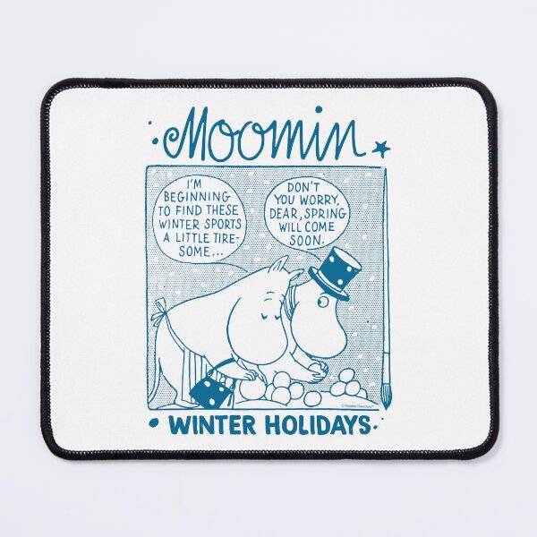 Item preview, Moomin Winter Holidays Comic Moominpappa & Moominmamma designed and sold by MoominStore.