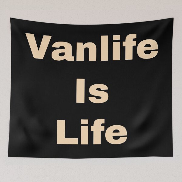 Item preview, Vanlife is life designed and sold by Nomad-Maynard.