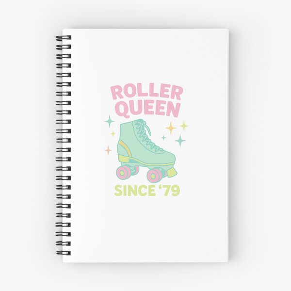 Item preview, Roller Queen Since ‘79 – Retro Pastel Roller Skate Design | Vintage Skater Girl Tee designed and sold by DJCApparel.