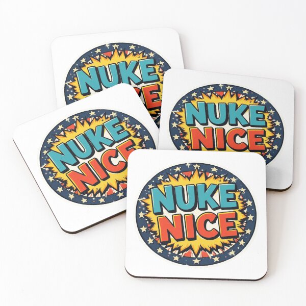 Item preview, Nuke Nice Vibes Reloaded-Viral Drop 2025 designed and sold by Imaginarium of Chaos falcon88 .