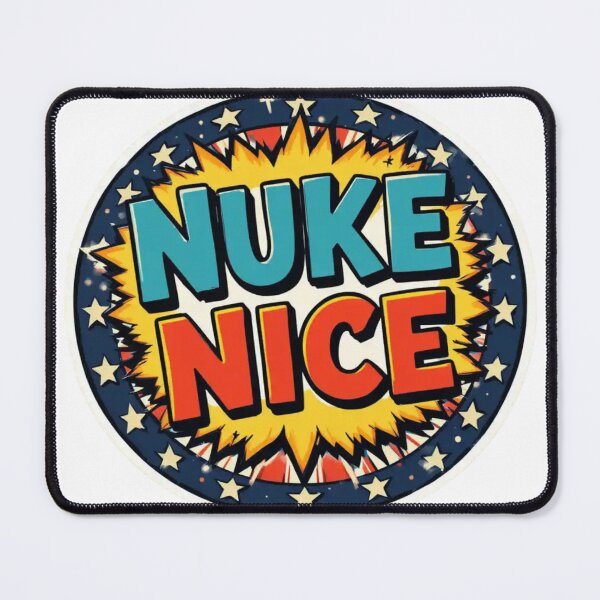 Item preview, Nuke Nice Vibes Reloaded-Viral Drop 2025 designed and sold by Imaginarium of Chaos falcon88 .