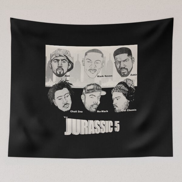 Item preview, JURASSIC 5 BAND designed and sold by pixiepatrick.