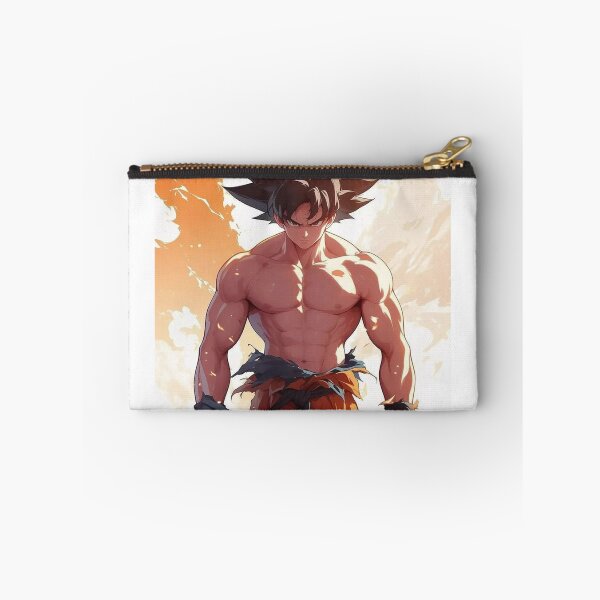 Item preview, Fiery Super Saiyan Goku -- Orange Aura Warrior Anime Art designed and sold by DAIKONLINE.