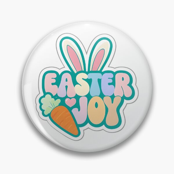 Item preview, Easter Joy Cute Pastel Bunny Ears & Carrot Design designed and sold by FTSstyles.