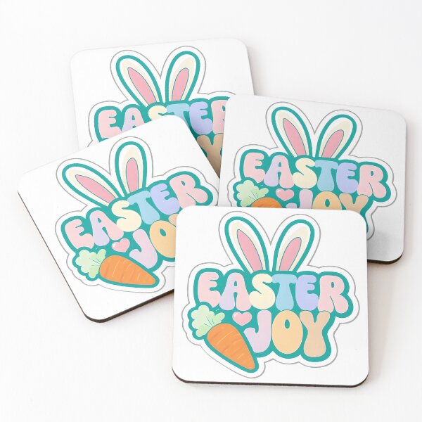 Item preview, Easter Joy Cute Pastel Bunny Ears & Carrot Design designed and sold by FTSstyles.