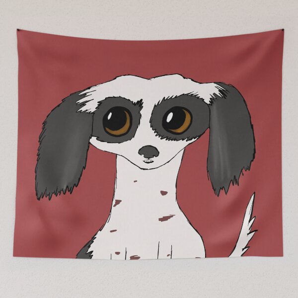 Item preview, Little dog scruffy  designed and sold by QueenOfCorn.