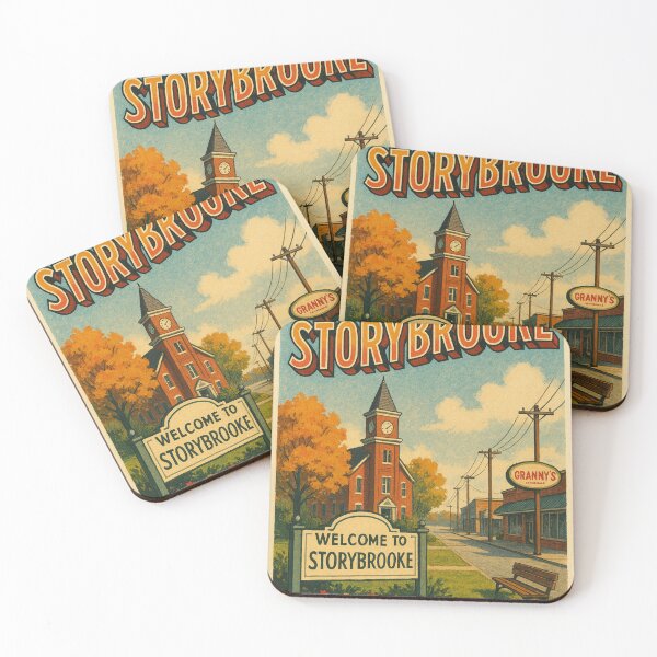 Item preview, Greetings from Storybrooke – Once Upon a Time Town Tribute designed and sold by Places On Earth.