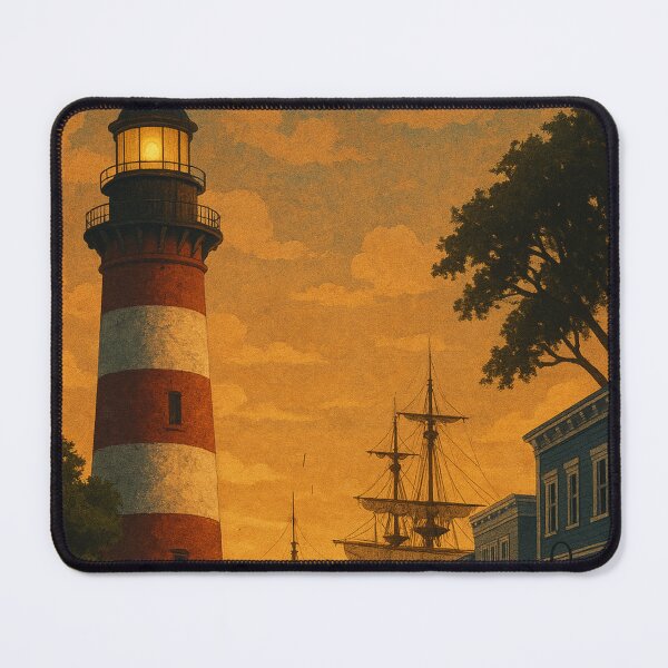 Item preview, Storybrooke Harbor Sunset – Once Upon a Time Coastal Scene designed and sold by Places On Earth.