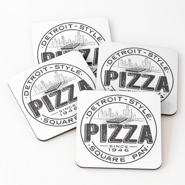 Item preview, Detroit Style Pizza Square Pan design designed and sold by Jdawnink.