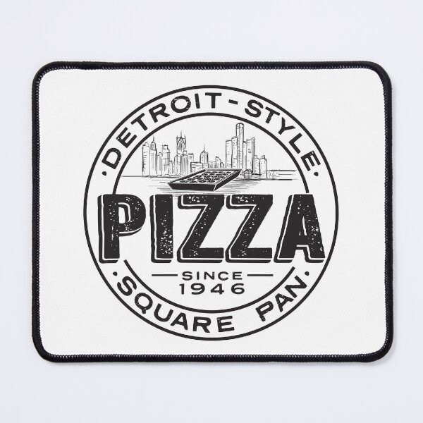 Item preview, Detroit Style Pizza Square Pan design designed and sold by Jdawnink.