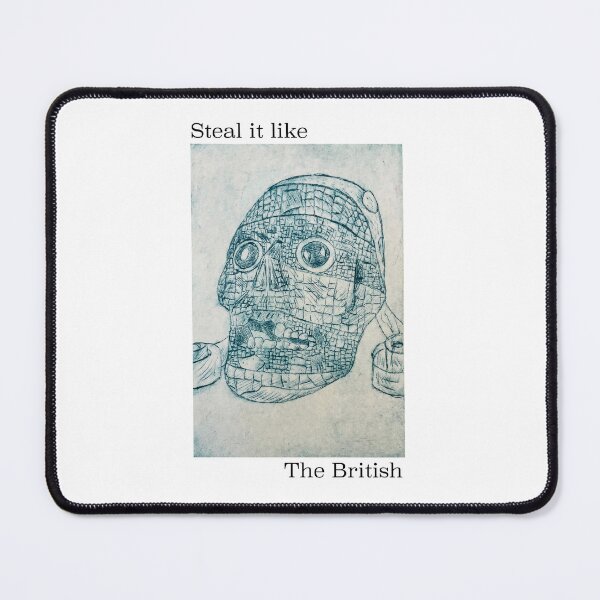 Item preview, Aztec skull, British museum, Britain, skull,  designed and sold by Print paint and pixel.