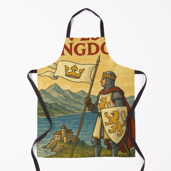 Item preview, West Kingdom Knight – Medieval Fantasy Crest and Warrior designed and sold by Places On Earth.