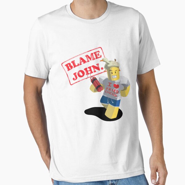 Vista previa del artículo con la obra «Meme de la culpa de John en Roblox», diseñado y vendido por DanielleBestOne.
