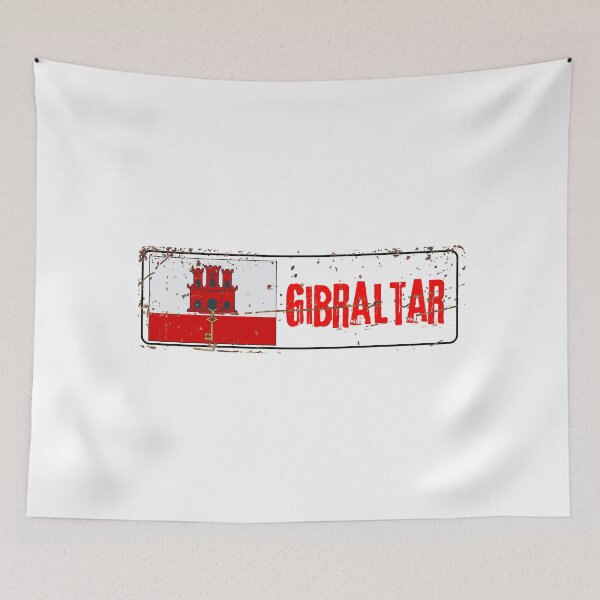 Item preview, Gibraltar Flag designed and sold by jeshands.