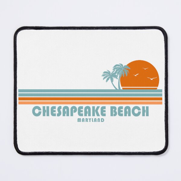 Item preview, Chesapeake Beach Maryland Sun Palm Trees designed and sold by Esskay Designs.