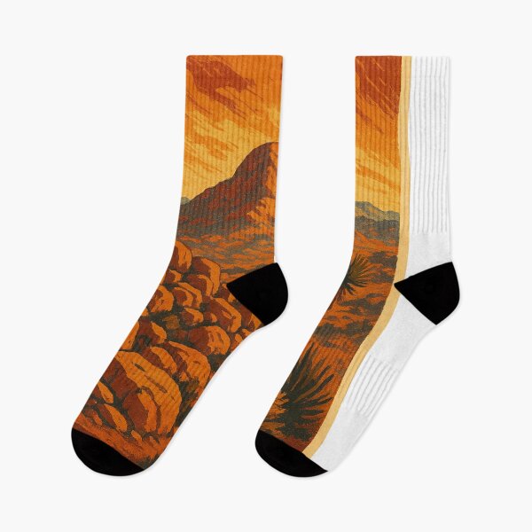 Item preview, Ryan Mountain at Sunset – Joshua Tree National Park Vista designed and sold by Places On Earth.