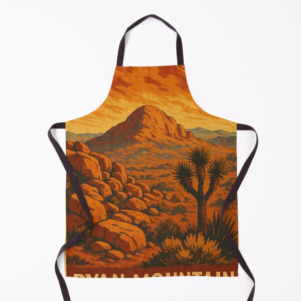 Item preview, Ryan Mountain at Sunset – Joshua Tree National Park Vista designed and sold by Places On Earth.