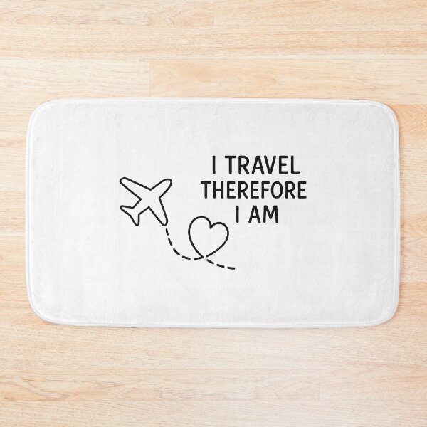 Item preview, I travel therefore I am designed and sold by Blason.