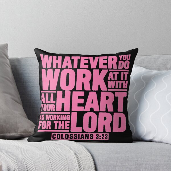 Item preview, Colossians 3:23 Work For The Lord designed and sold by plushism.