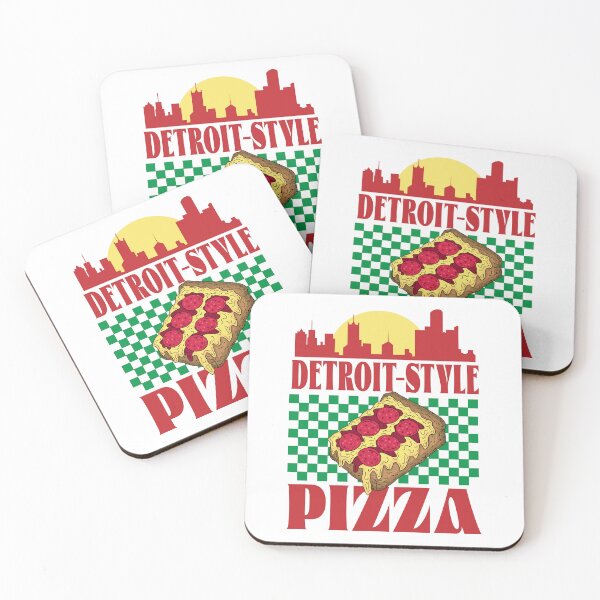 Item preview, Detroit Style Pizza Square Pan design designed and sold by Jdawnink.