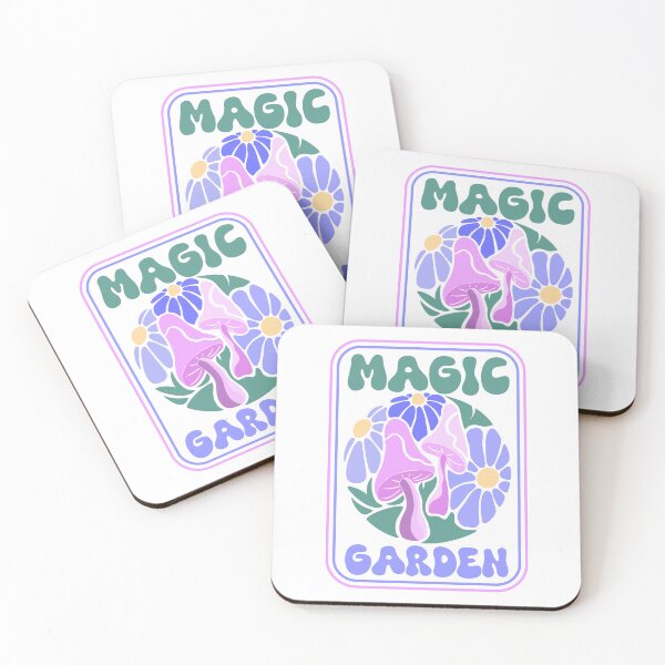 Item preview, Magic garden mushroom and daisy vintage graphic designed and sold by interico88.