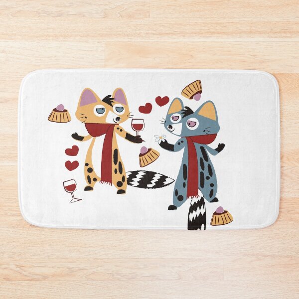 Item preview, Genet-cats in love Valentines #2 designed and sold by belettelepink.