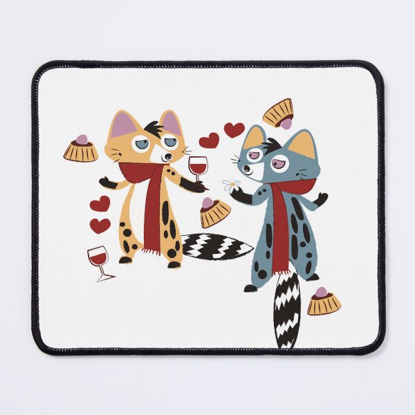 Item preview, Genet-cats in love Valentines #2 designed and sold by belettelepink.