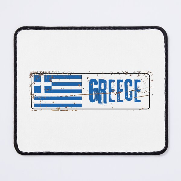 Item preview, Greece Flag designed and sold by jeshands.