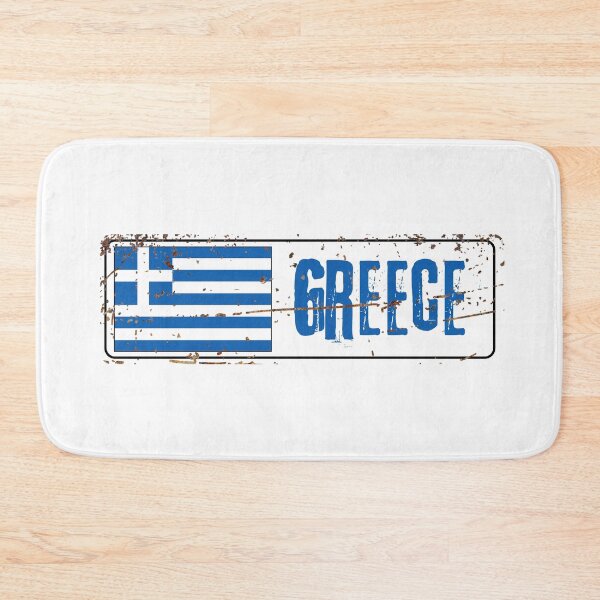 Item preview, Greece Flag designed and sold by jeshands.