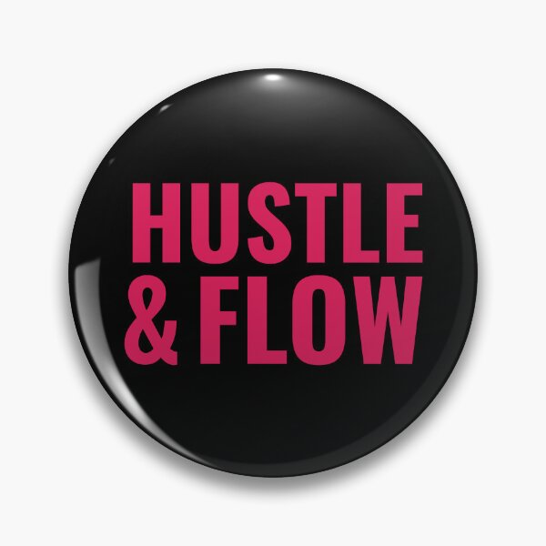 Item preview, Hustle & Flow - Urban Cycling Sticker_One line_Alternative designed and sold by KarlMast.