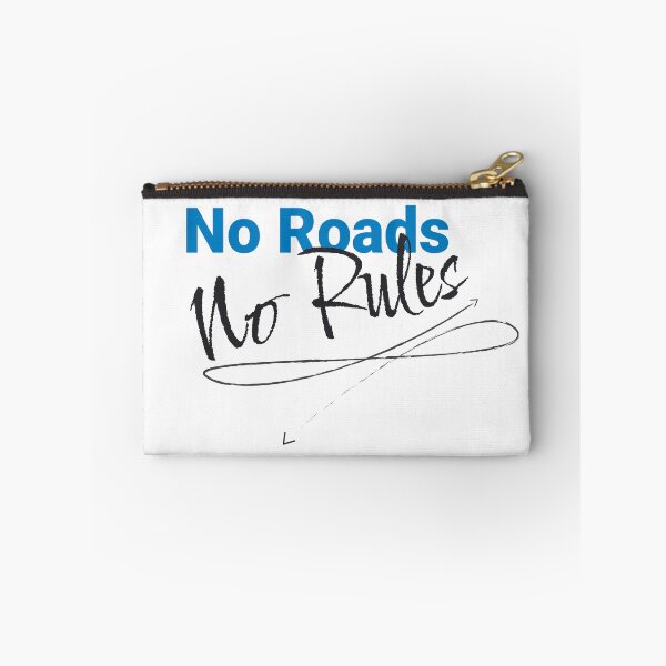 Item preview, No Roads, No Rules - Off-Road Cycling Sticker designed and sold by KarlMast.