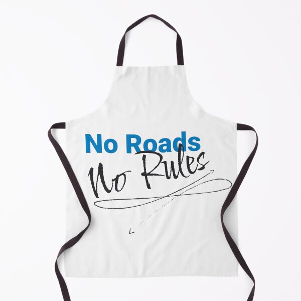 Item preview, No Roads, No Rules - Off-Road Cycling Sticker designed and sold by KarlMast.