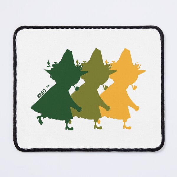 Item preview, Moomin Snufkin Tri-Colour Silhouette designed and sold by MoominStore.