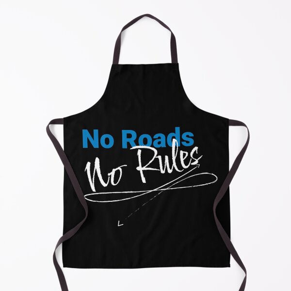 Item preview, No Roads, No Rules - Off-Road Cycling Sticker designed and sold by KarlMast.
