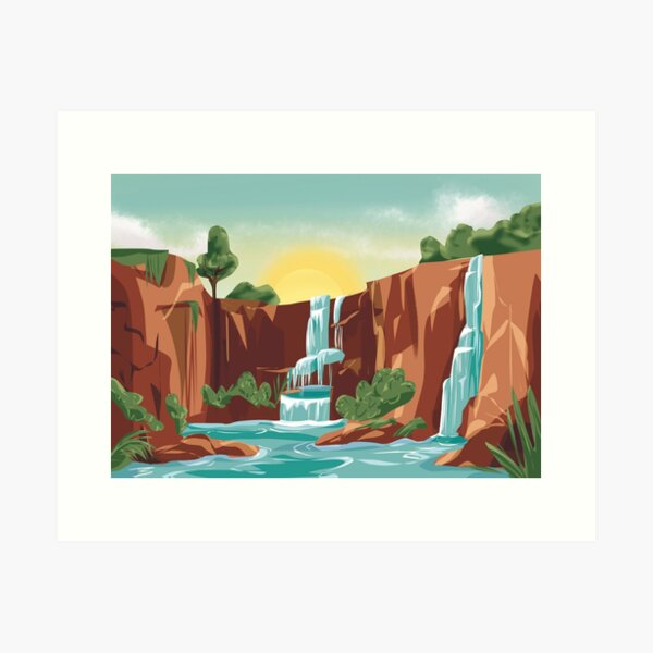 Item preview, landscape designed and sold by IonionGR.