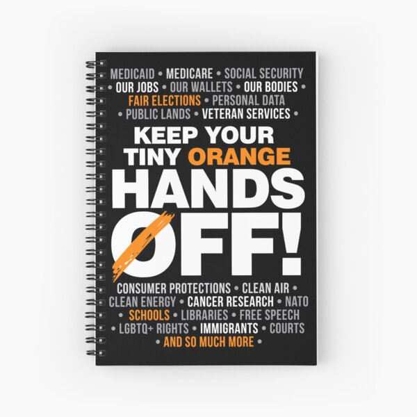 Item preview, Hands Off Protest Sign | Anti Trump Protest designed and sold by MassonCalepon.
