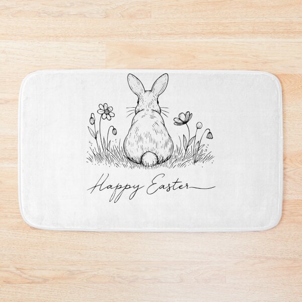 Item preview, Easter Bunny Happy Easter Retro Vintage Style designed and sold by LuminOrb.