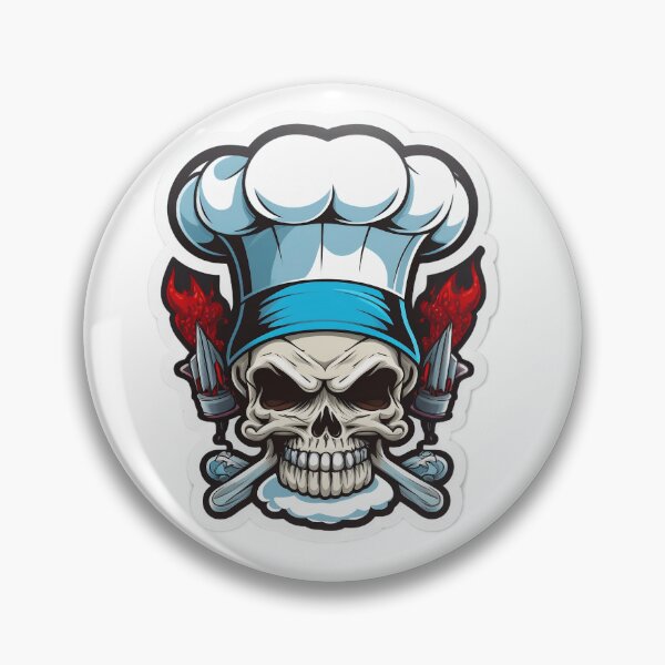Item preview, Chef Skull designed and sold by AIPRINTUK.