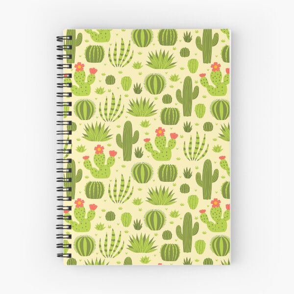 Item preview, pattern with various desert cacti designed and sold by burbura.