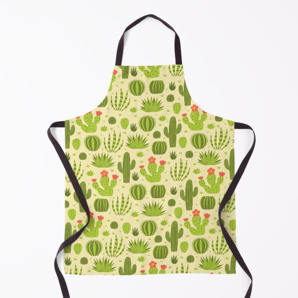 Item preview, pattern with various desert cacti designed and sold by burbura.