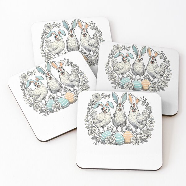 Item preview, Easter Chickens Retro Easter Bunny Chick designed and sold by LuminOrb.