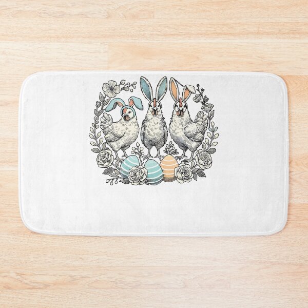 Item preview, Easter Chickens Retro Easter Bunny Chick designed and sold by LuminOrb.
