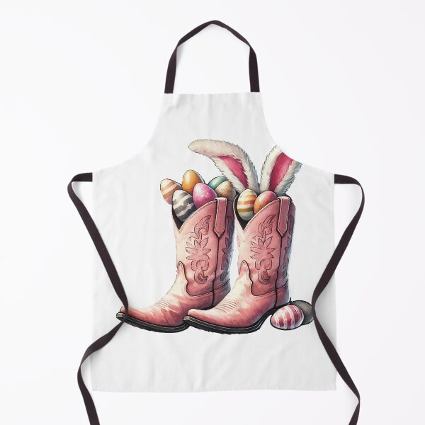 Item preview, Easter Cowboy Boots With Eggs Retro designed and sold by LuminOrb.