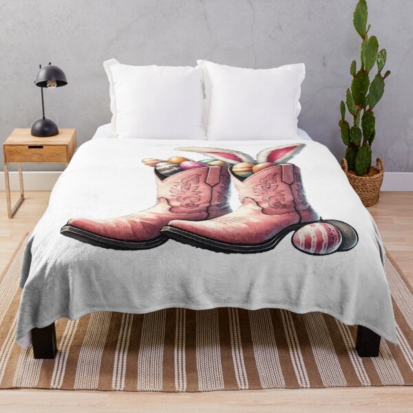 Item preview, Easter Cowboy Boots With Eggs Retro designed and sold by LuminOrb.