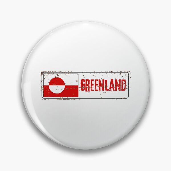 Item preview, Greenland Flag designed and sold by jeshands.