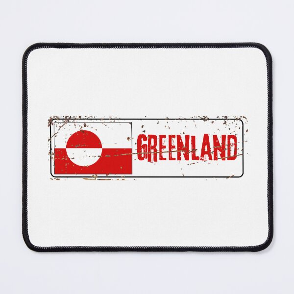 Item preview, Greenland Flag designed and sold by jeshands.