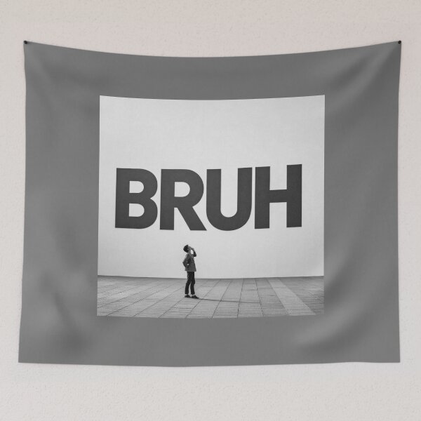 Item preview, BRUH Moment Deep Thought Youth designed and sold by Lucky Dog Merch.