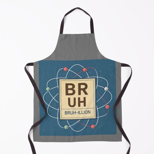 Item preview, BRUH, Bruh-illion Atomic Kid Youth designed and sold by Lucky Dog Merch.